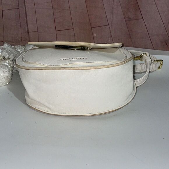 Katie Loxton London Leather Crossbody White Small - Picture 11 of 13